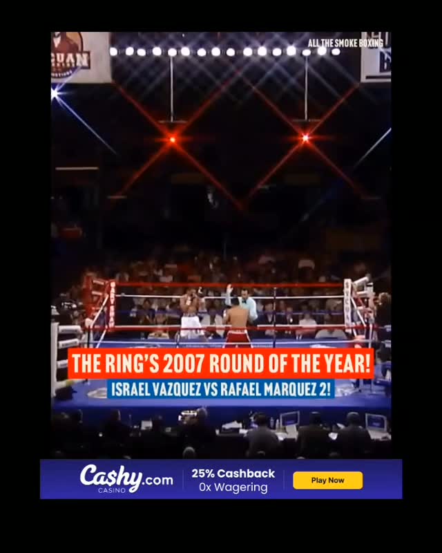 The Ring's 2007 Round of the Year: ... on MILLIONS The Ring's 2007 Round of the Year: ...