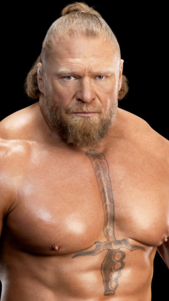 A close-up of Brock Lesnar