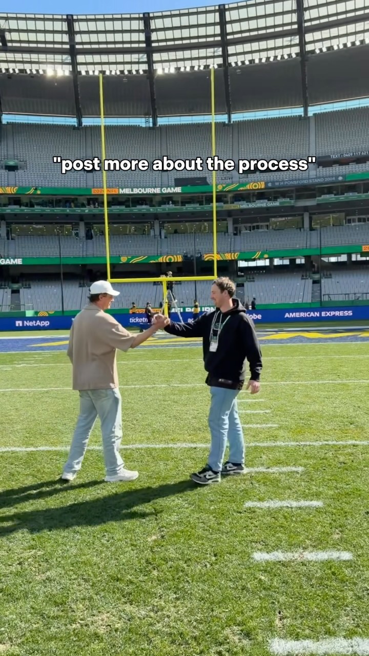 Behind the scenes of an NFL page in...