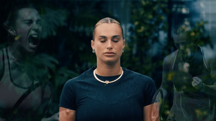 Aryna Sabalenka brings ultimate ene...