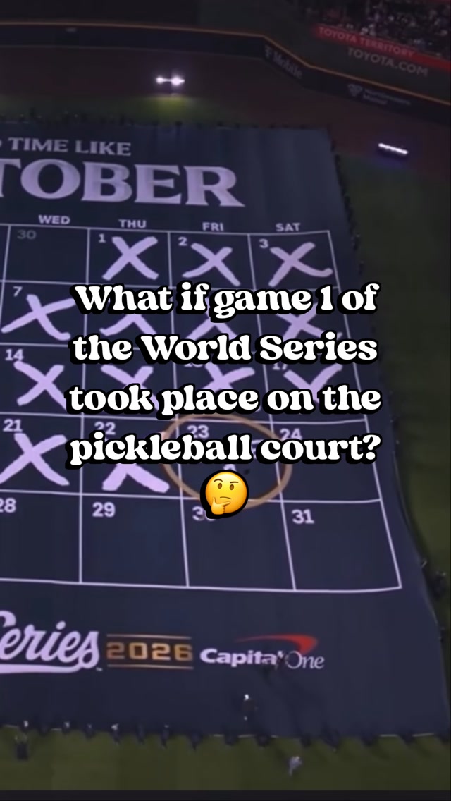 What if World Series Game 1 was pla...