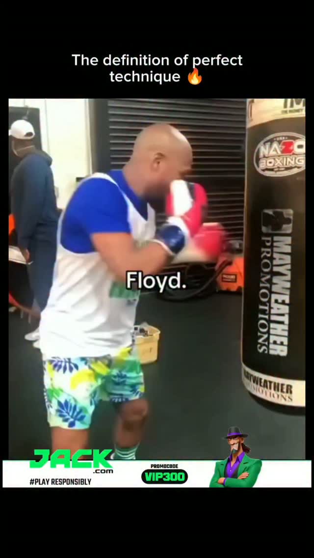 Floyd Mayweather Jr. training with ...