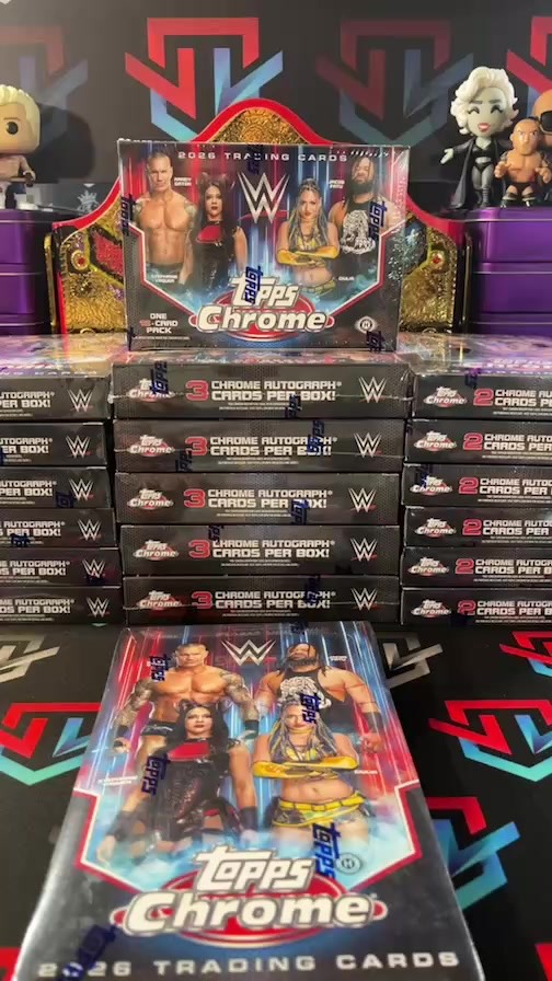 2026 Topps Chrome WWE Trading Cards