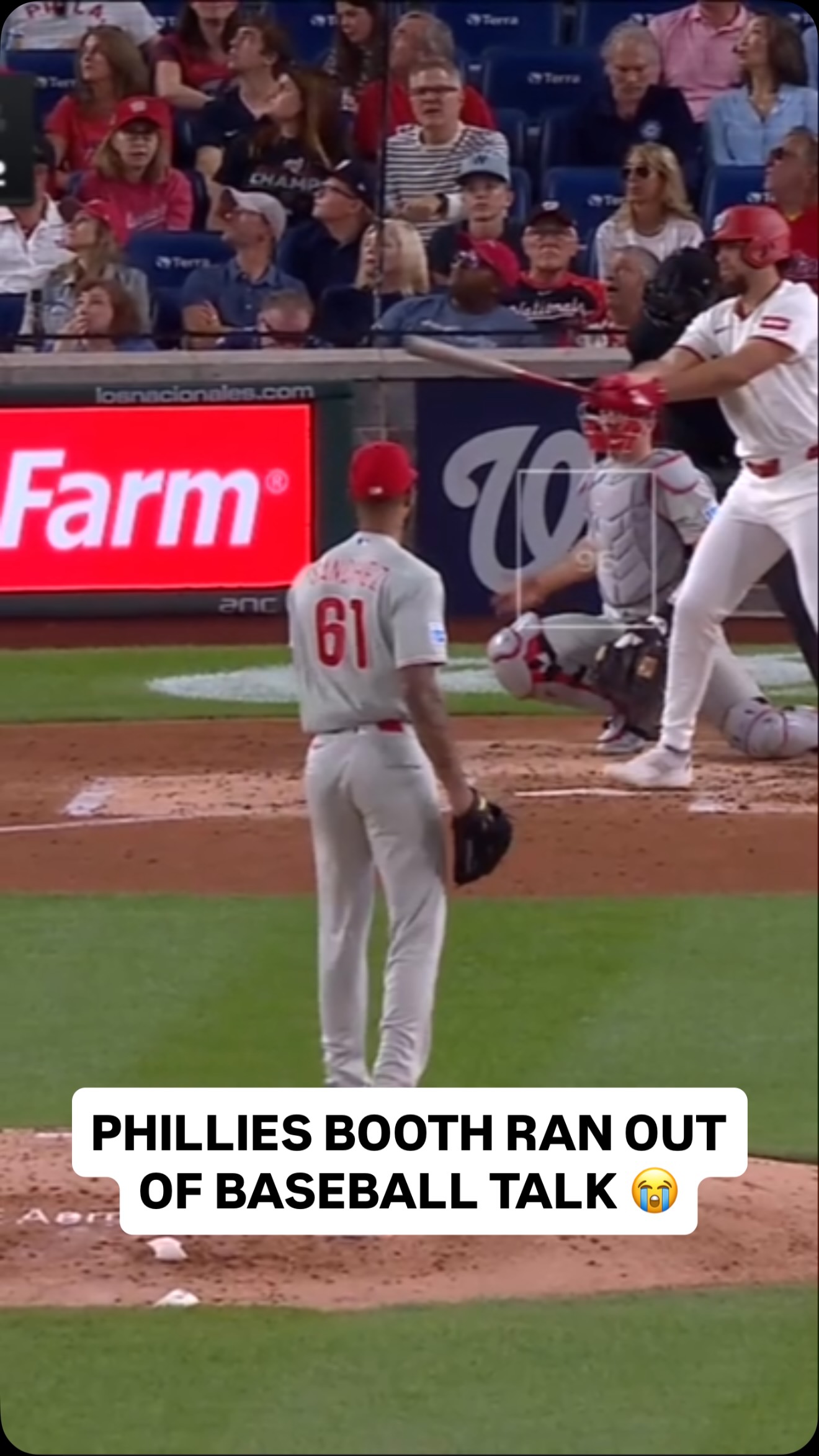 Phillies booth gets playful during ...