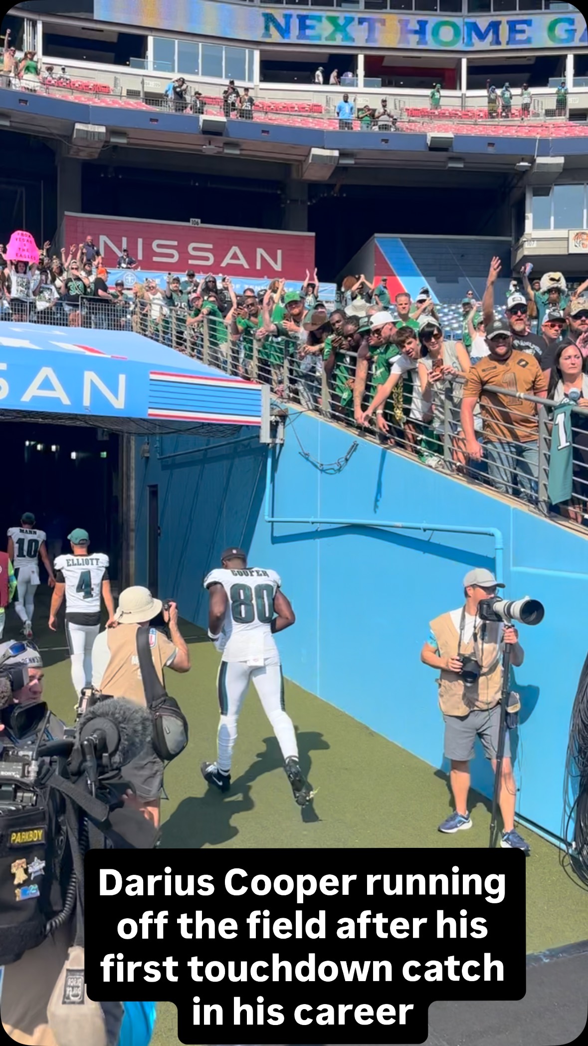 Darius Cooper on his first career t...