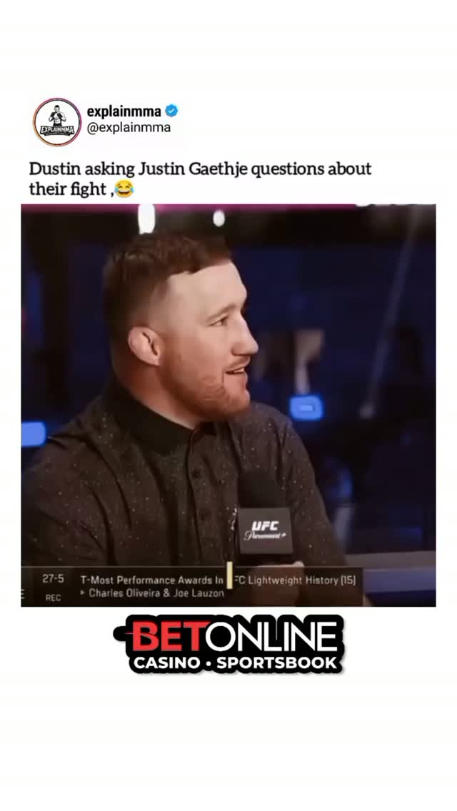 Justin Gaethje discusses his fight ... on MILLIONS Justin Gaethje discusses his fight ...