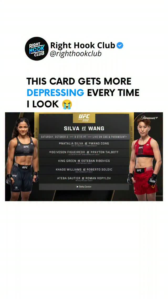 UFC 332 Fight Card Receives Negativ...
