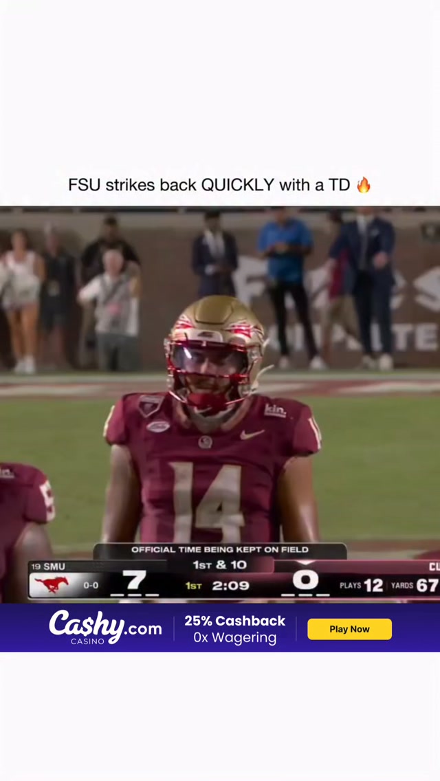 FSU Strikes Back: Tied 7-7 Early Ag...