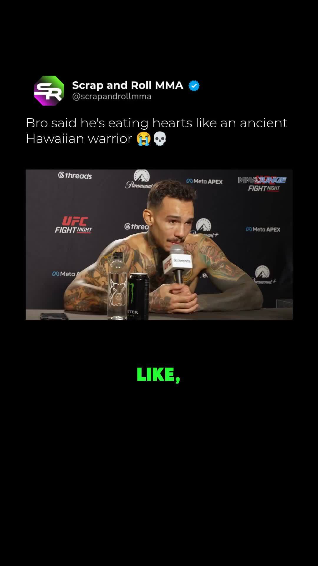 Andre Fili discusses his post-KO ce... on MILLIONS Andre Fili discusses his post-KO ce...