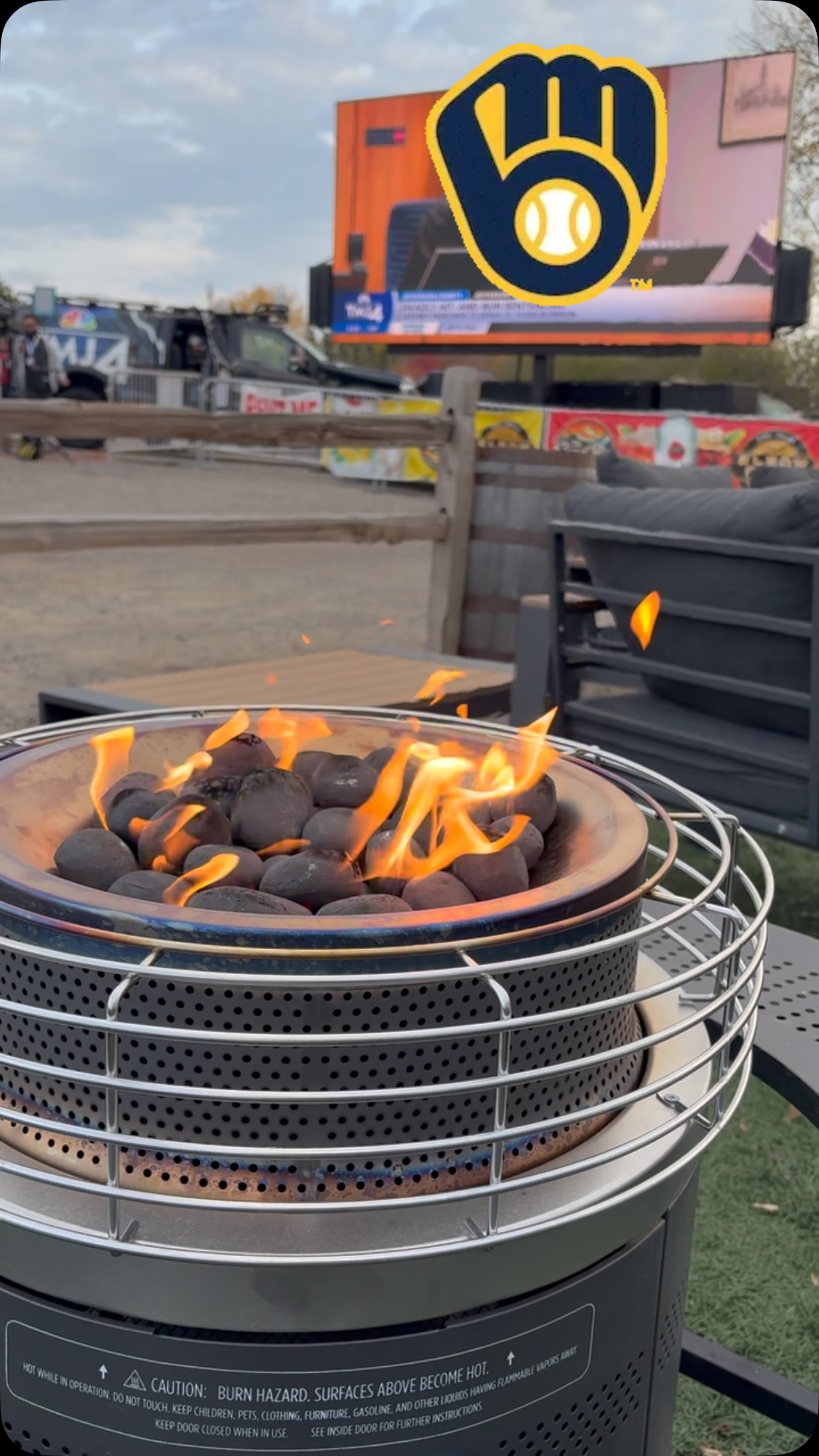 A chill in the air for tonight's Br...