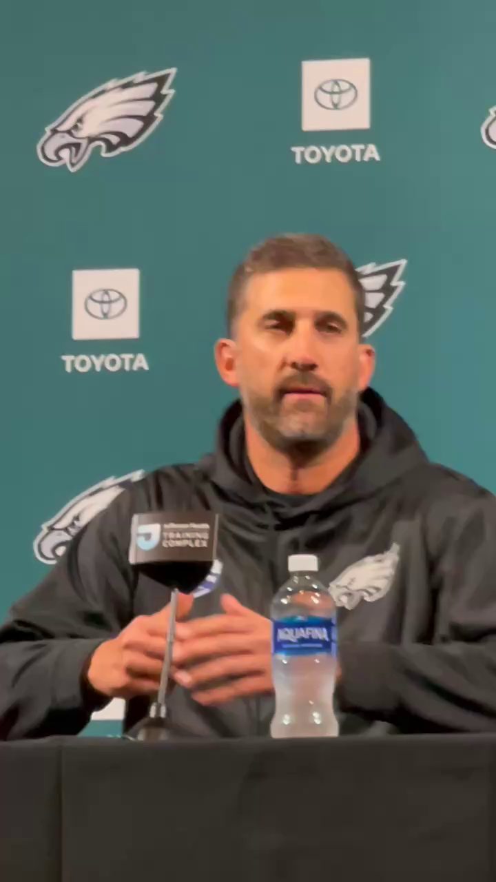 Would Eagles head coach Nick Sirian...