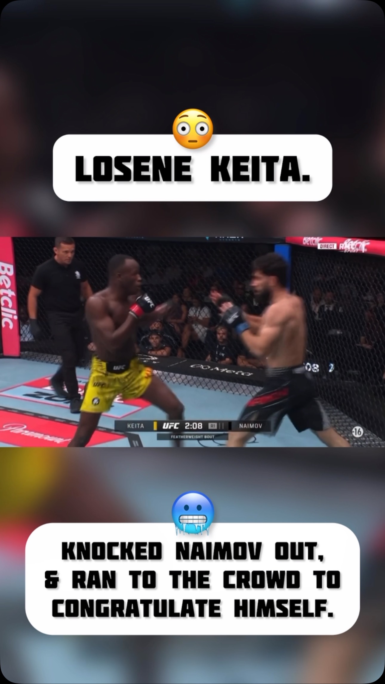 Losene Keita knocks out Muhammad Na...