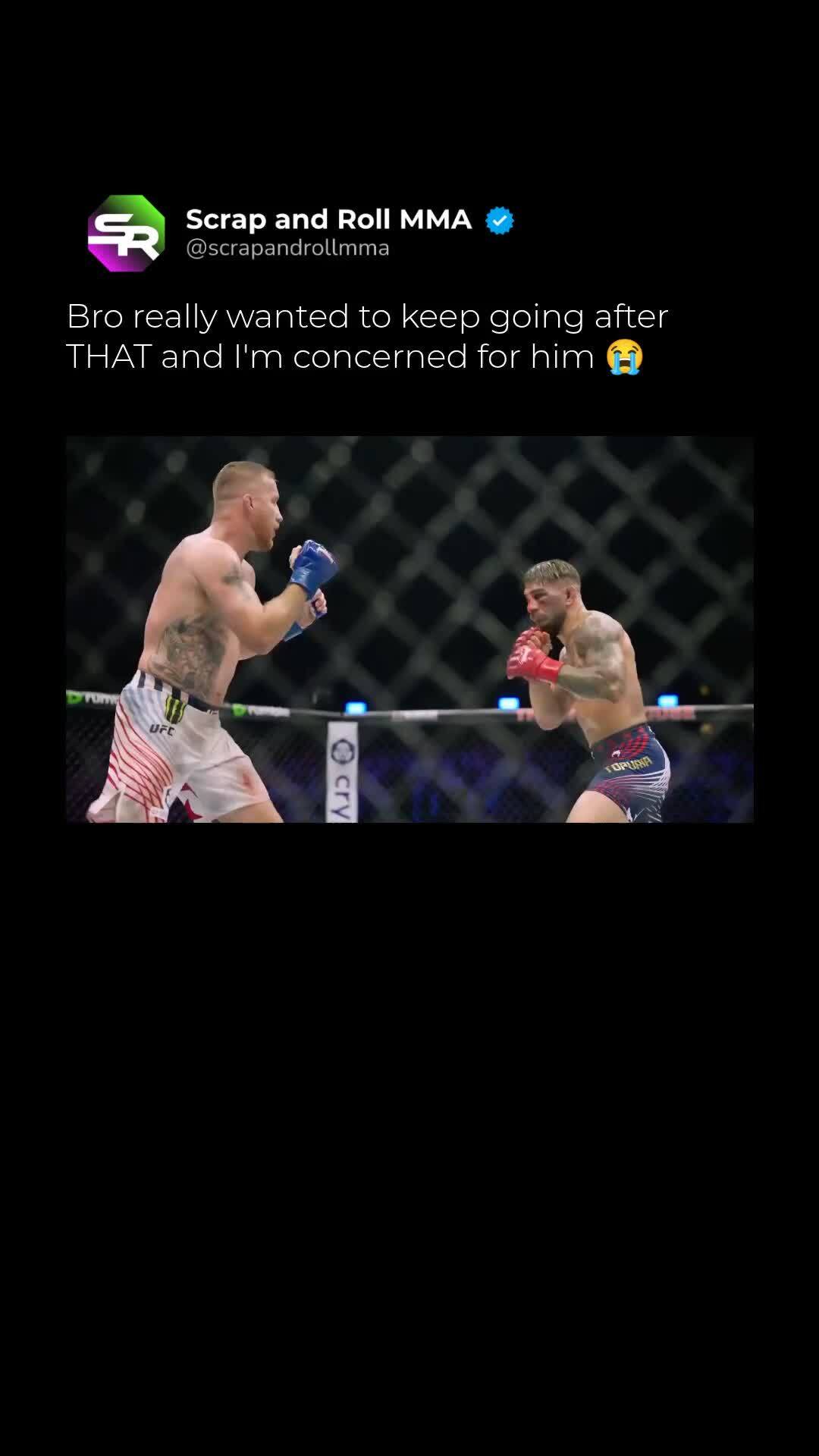 Fighter wanted to continue after de... on MILLIONS Fighter wanted to continue after de...