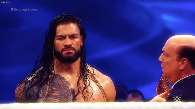 Roman Reigns and Paul Heyman at Sur...