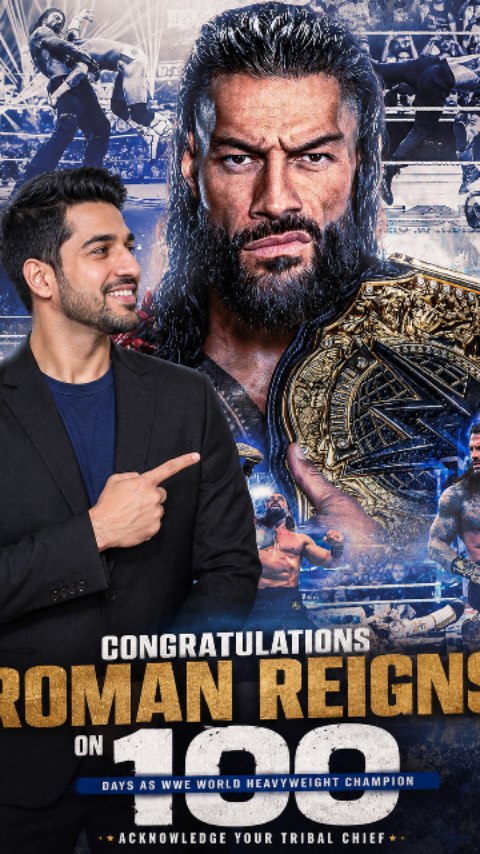 Congratulations to Roman Reigns on ...