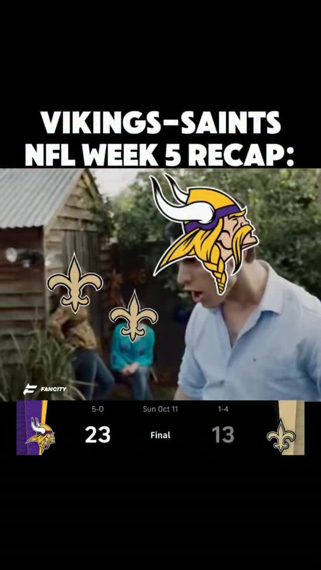 Vikings Remain Undefeated in Week 5...