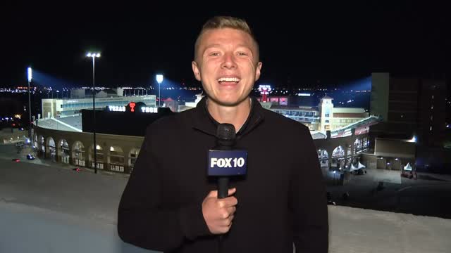 Reporter Blake Niemann live from Lu...