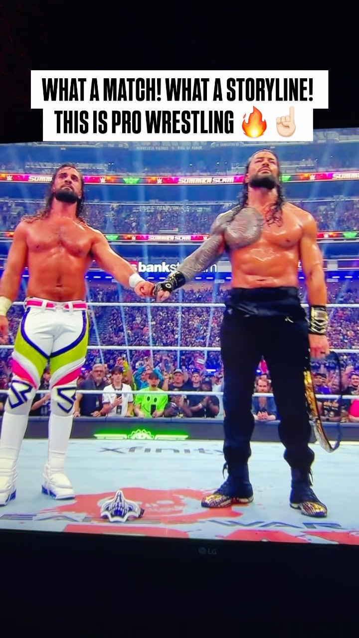 Roman Reigns and Seth Rollins: What... on MILLIONS Roman Reigns and Seth Rollins: What...