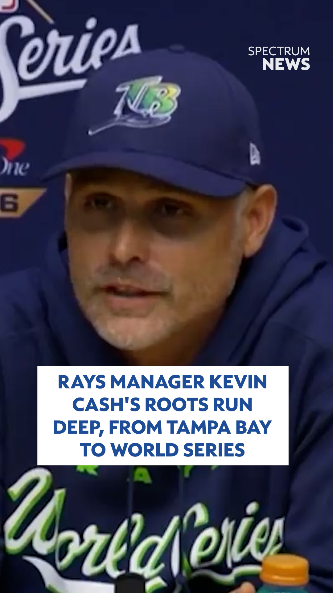 Rays Manager Kevin Cash's Roots Run...