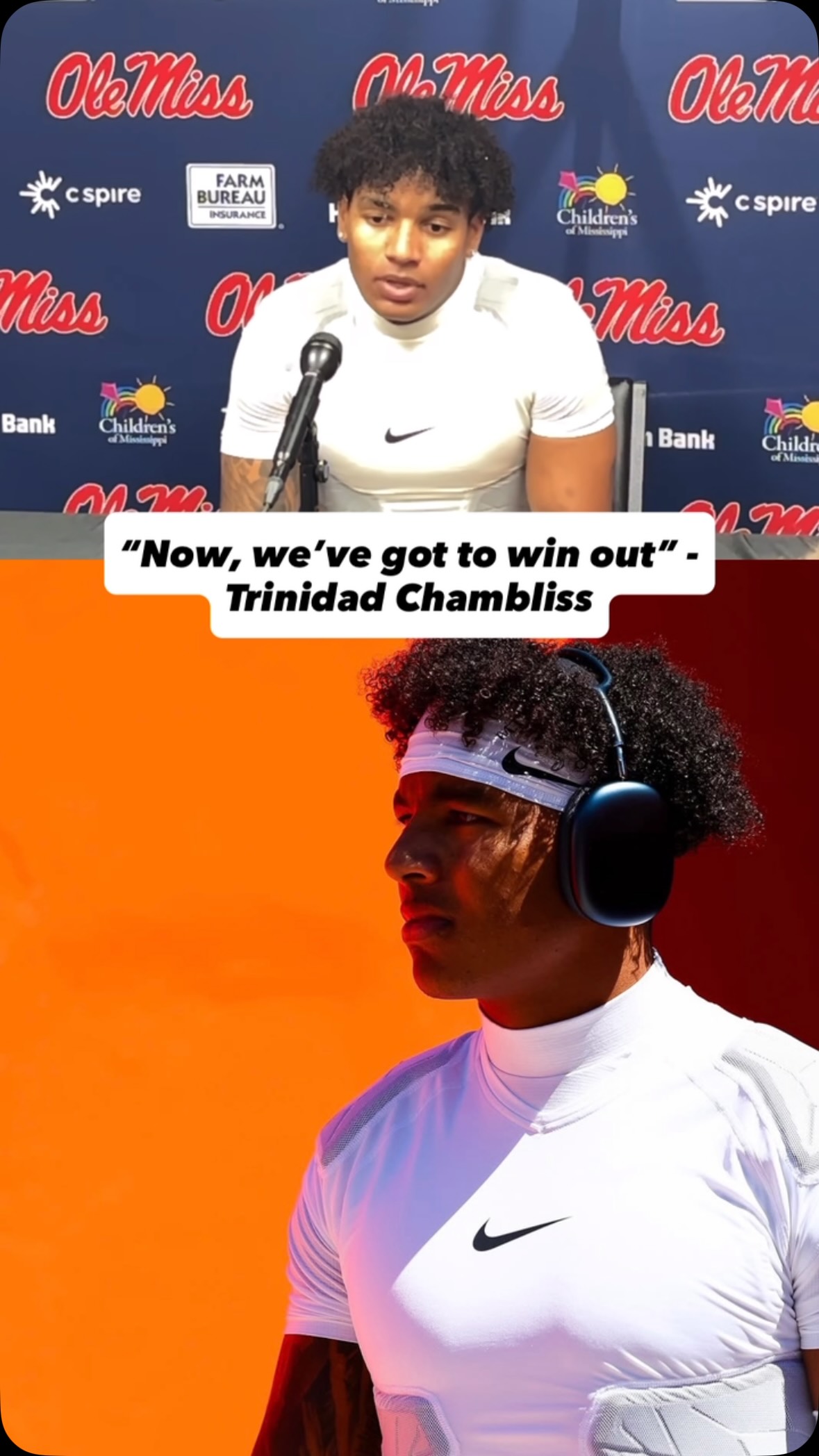 Ole Miss Football: Trinidad Chambli... on MILLIONS Ole Miss Football: Trinidad Chambli...