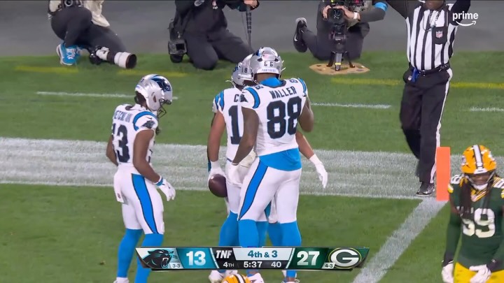 Coker makes a play for the Panthers... on MILLIONS Coker makes a play for the Panthers...