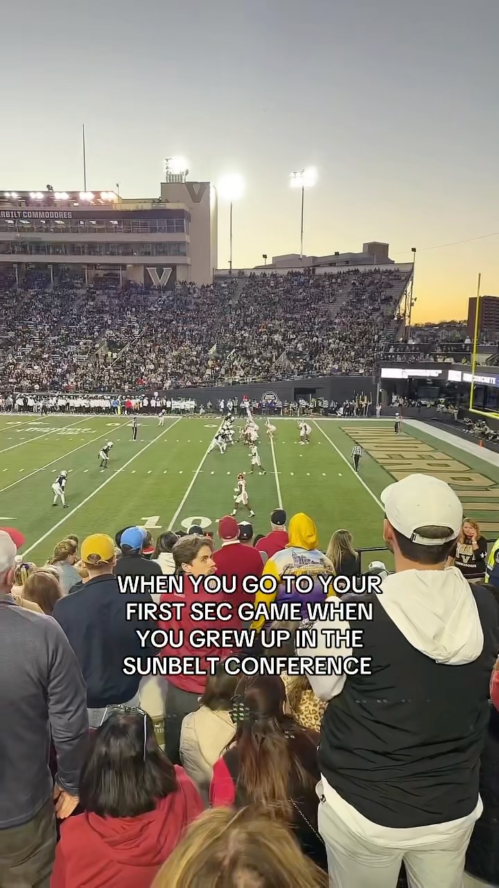 First SEC Game Experience: Arkansas...