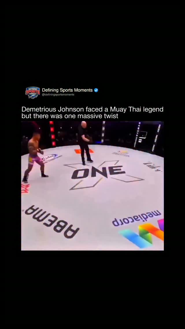 Demetrious Johnson vs Rodtang: Muay...