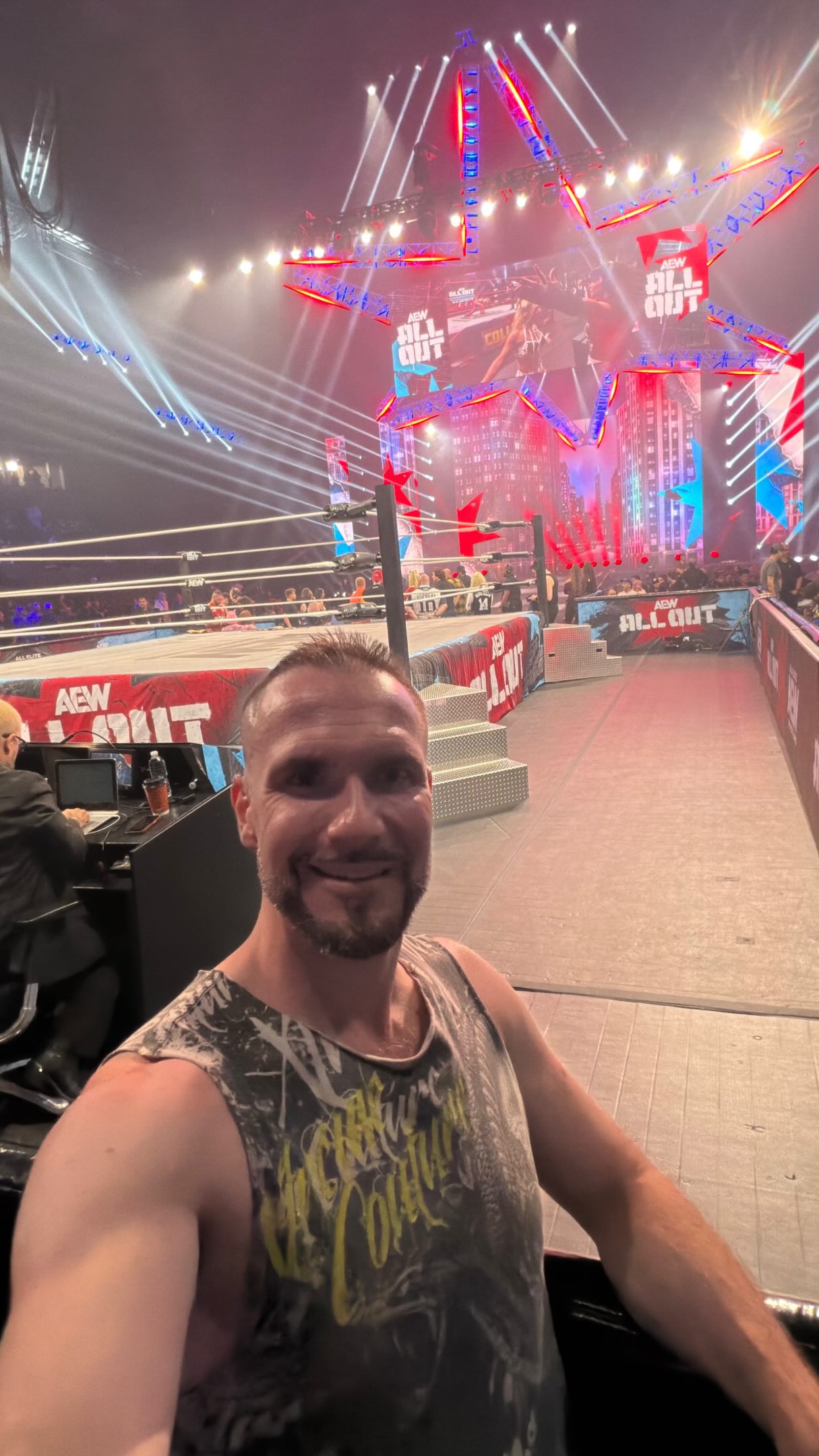 Fan at AEW All Out