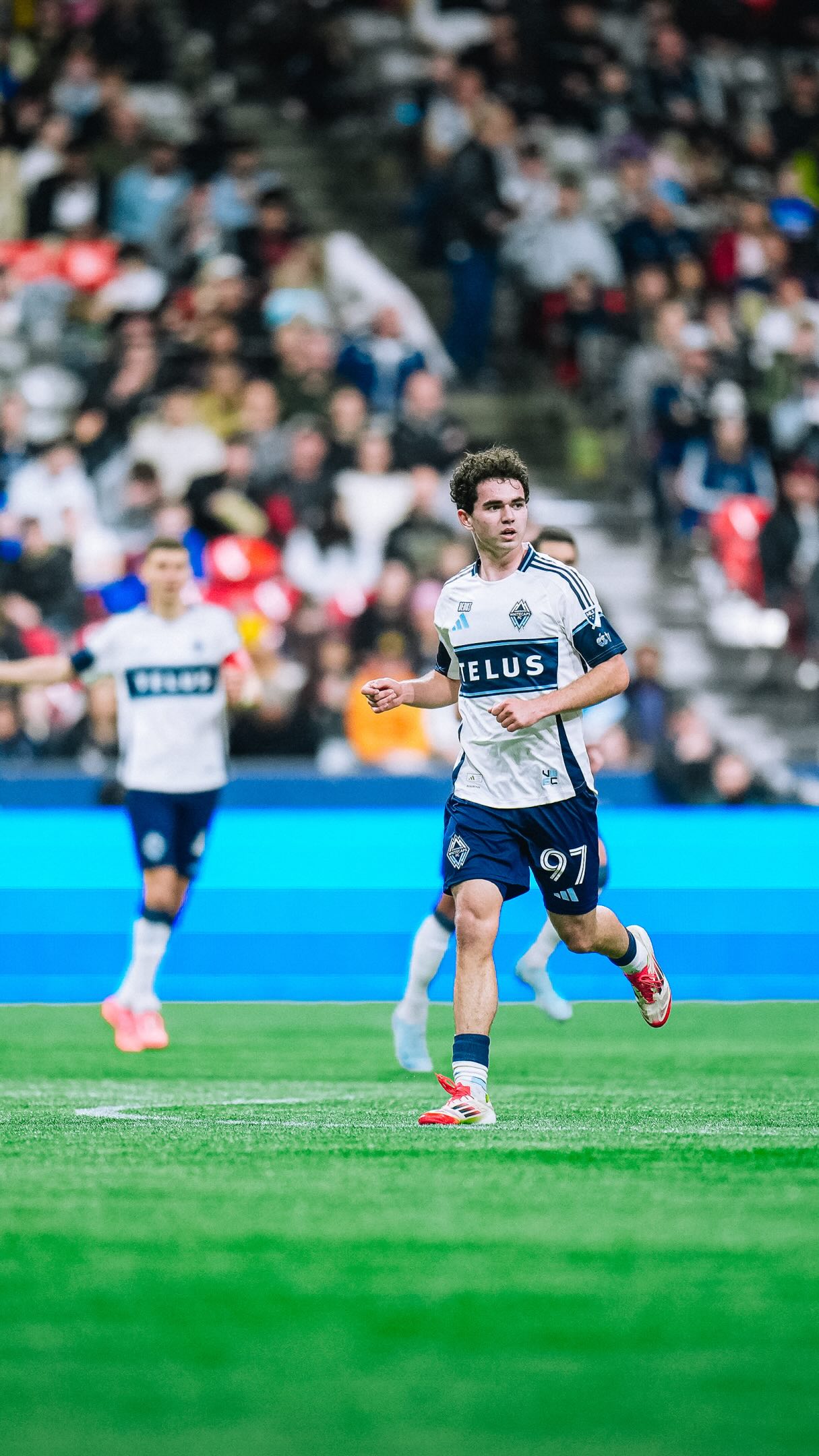 Liam Mackenzie in action for Vancou...