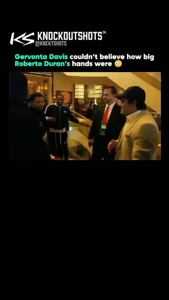Gervonta Davis meets Roberto Duran