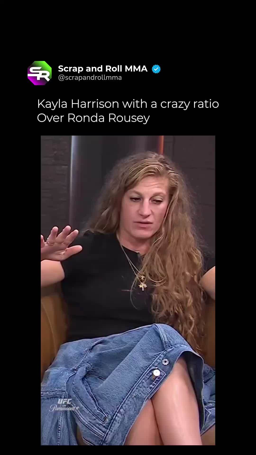 Kayla Harrison on Ronda Rousey
