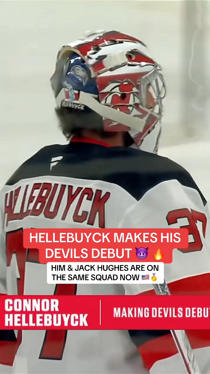 Connor Hellebuyck makes his Devils ... on MILLIONS Connor Hellebuyck makes his Devils ...