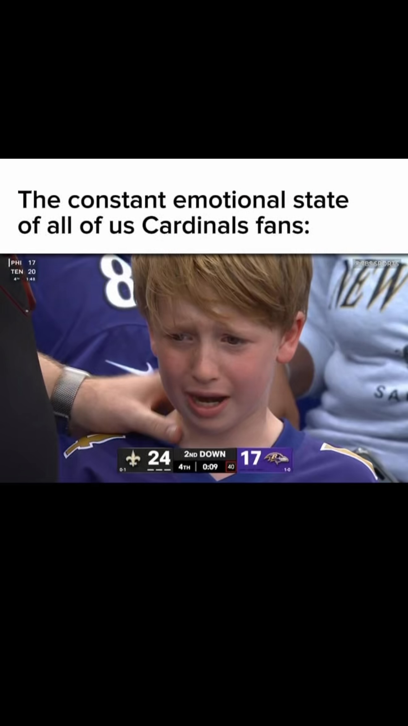 The constant emotional state of Car...