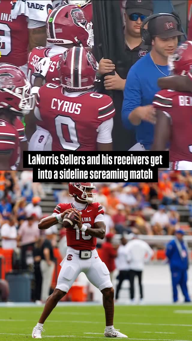 LaNorris Sellers and receivers in s...