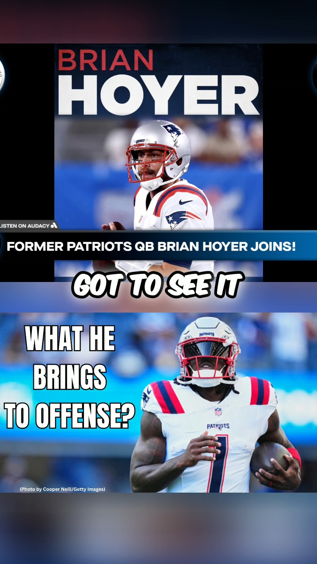 Former Patriots QB Brian Hoyer disc...