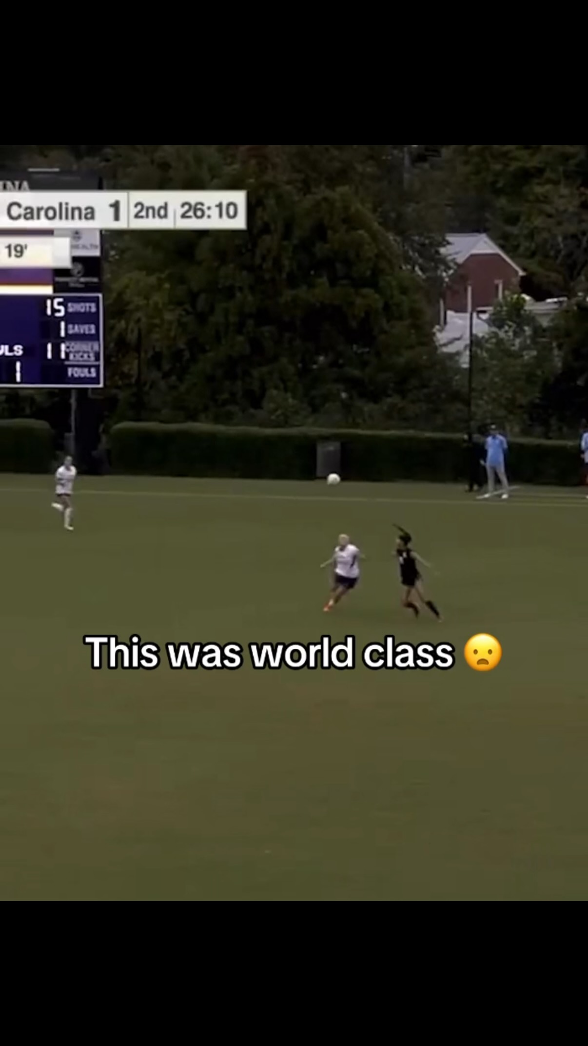 World-class goal in women's soccer ...