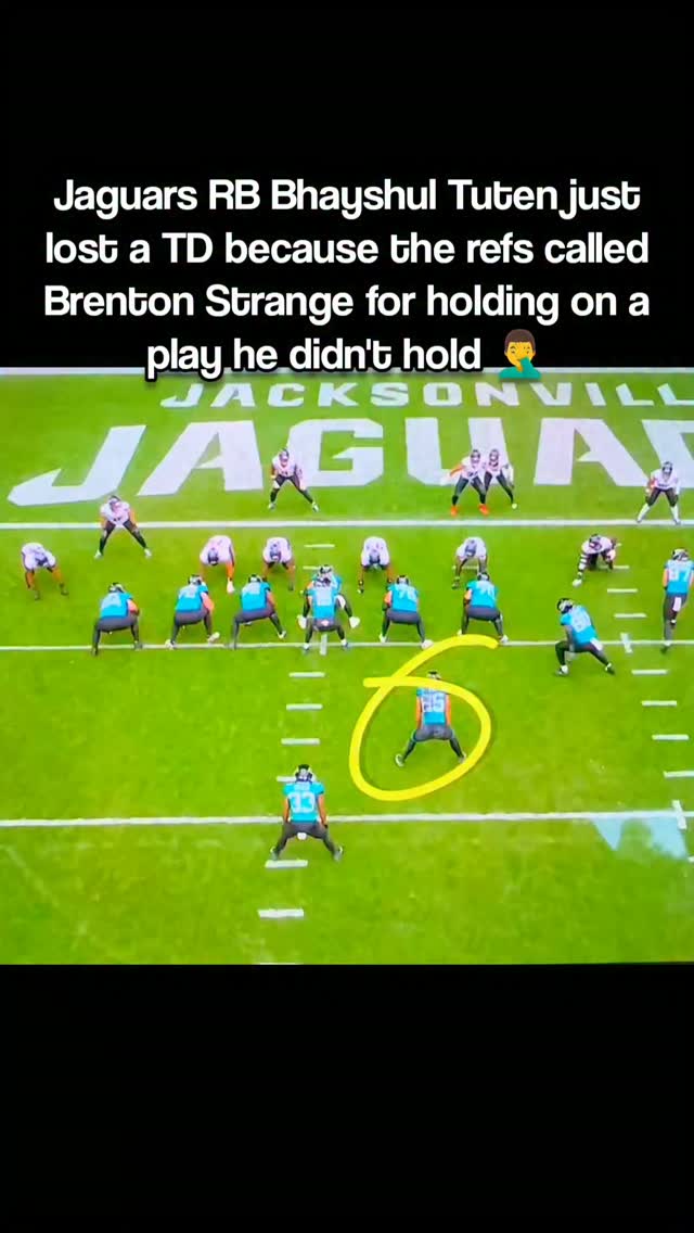 Jaguars RB Bhayshul Tuten's TD nega...