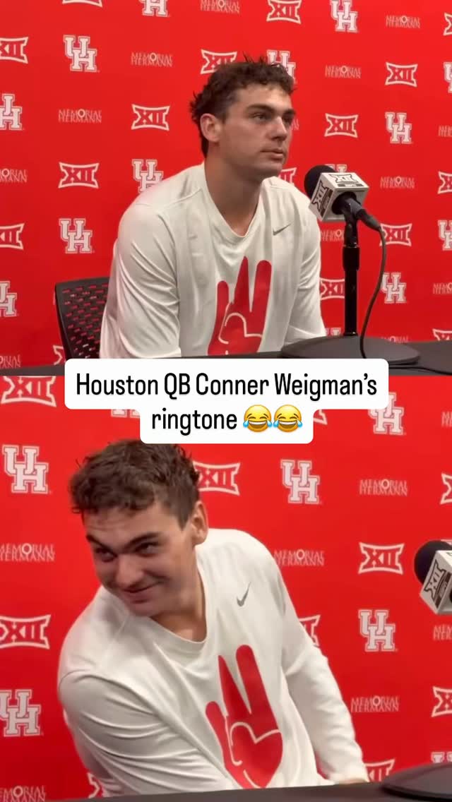 Houston QB Conner Weigman's rington... on MILLIONS Houston QB Conner Weigman's rington...