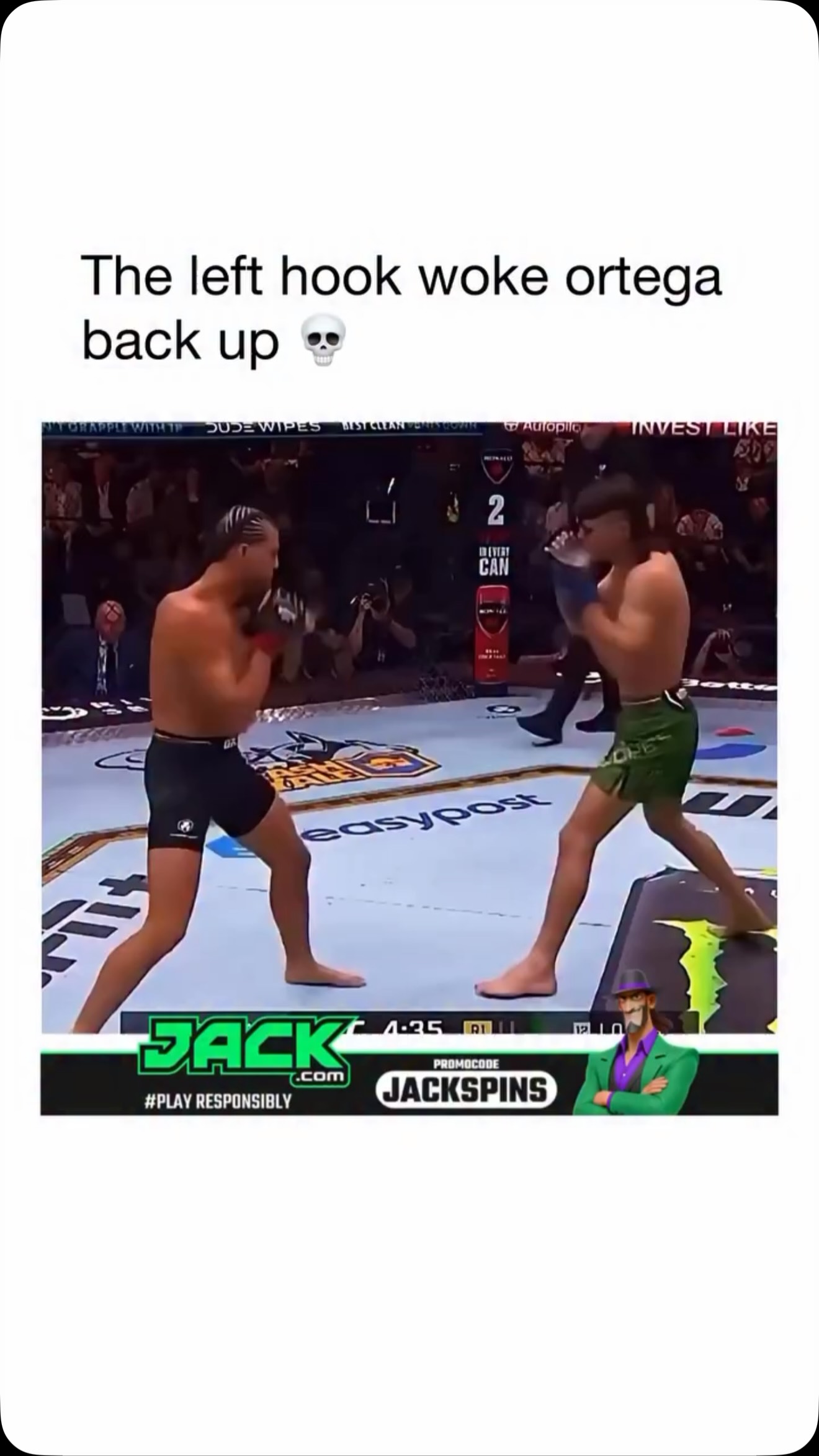 Brian Ortega recovers after being d... on MILLIONS Brian Ortega recovers after being d...