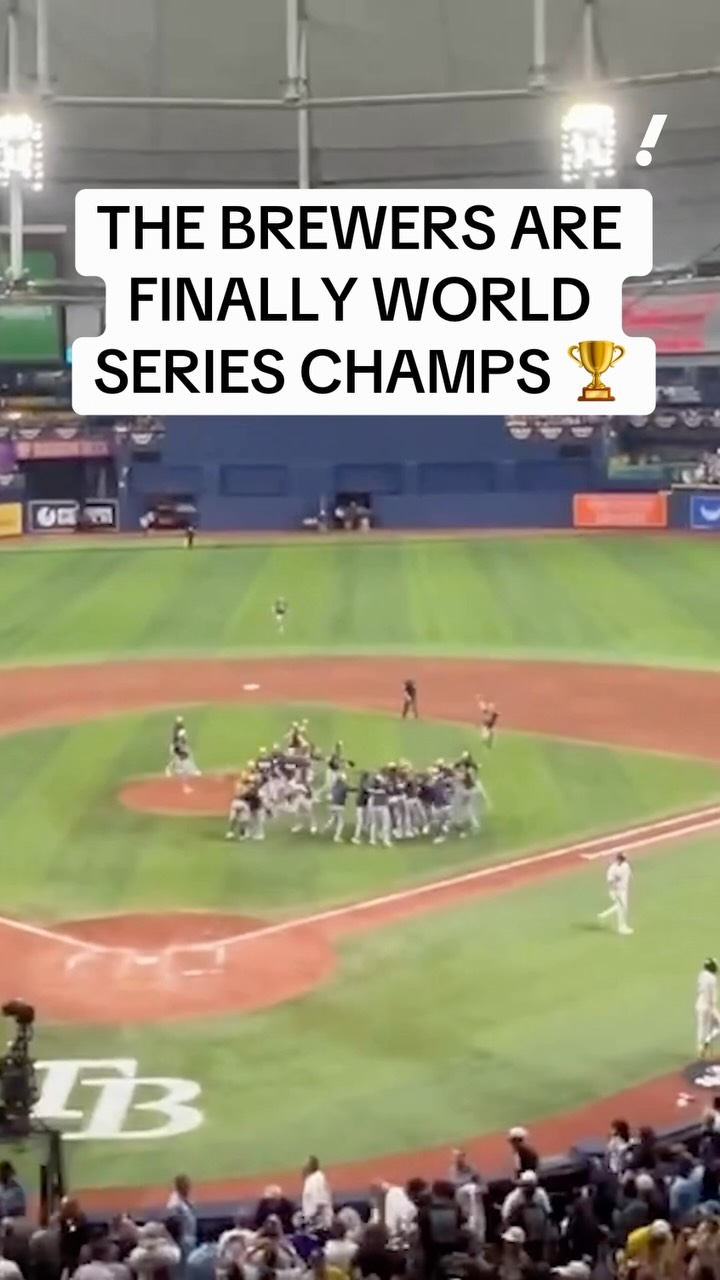The Brewers are World Series Champs...