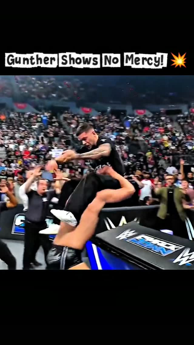Finn Bálor attacks Gunther, but The...