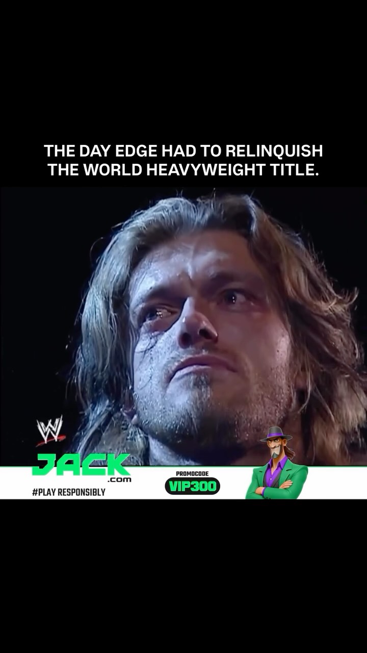 Edge vacates the World Heavyweight ...