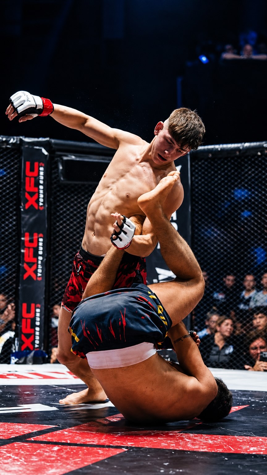 XFC action cut: Thomas Juarez vs Oc...