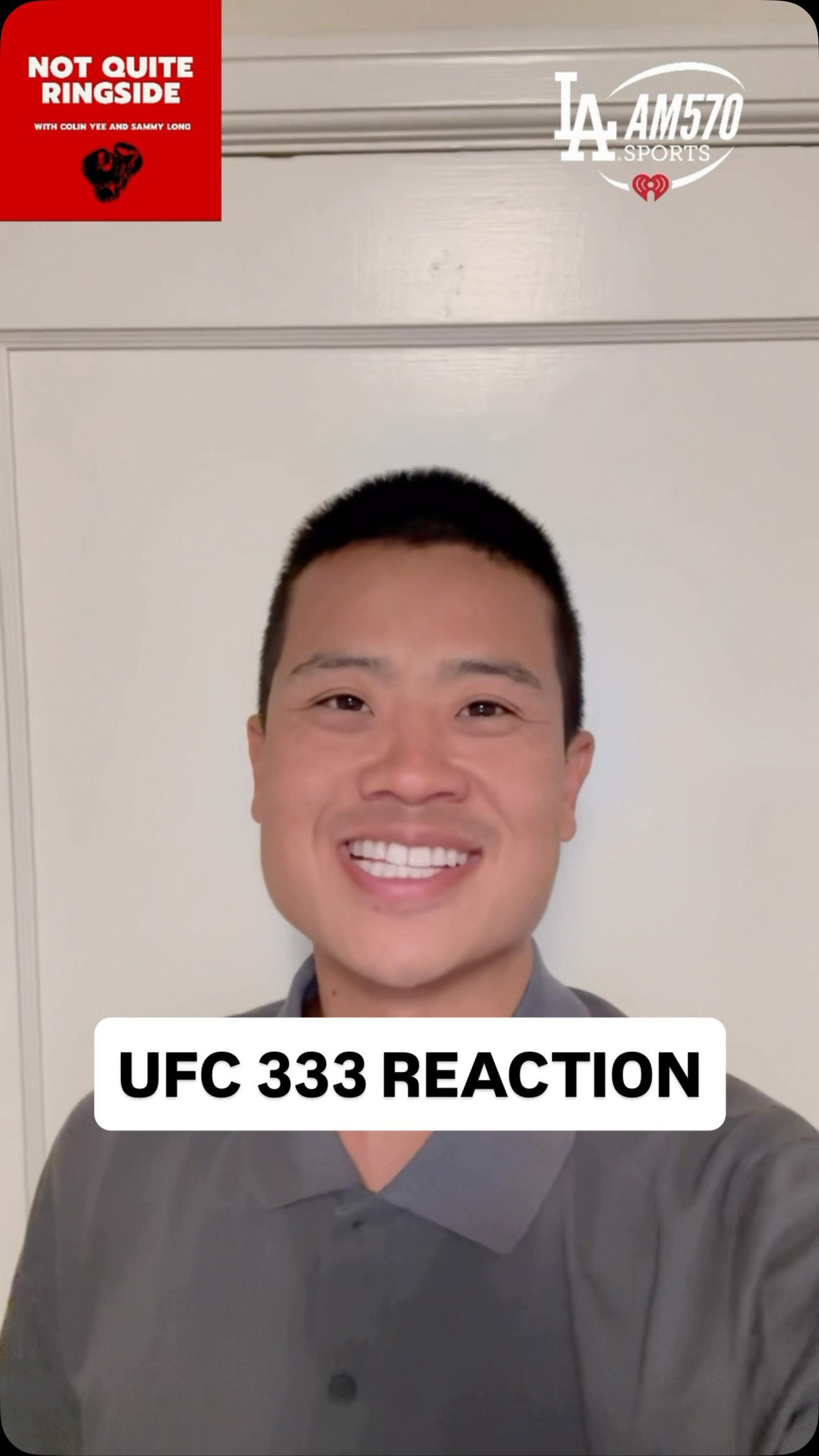 Colin Yee reacts to UFC 333