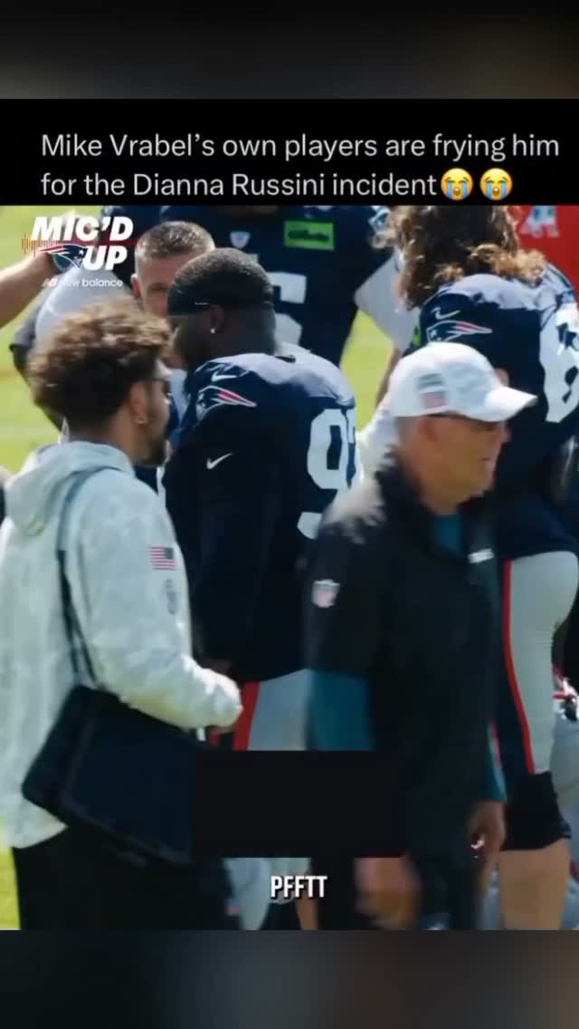 Mike Vrabel gets roasted by his own...