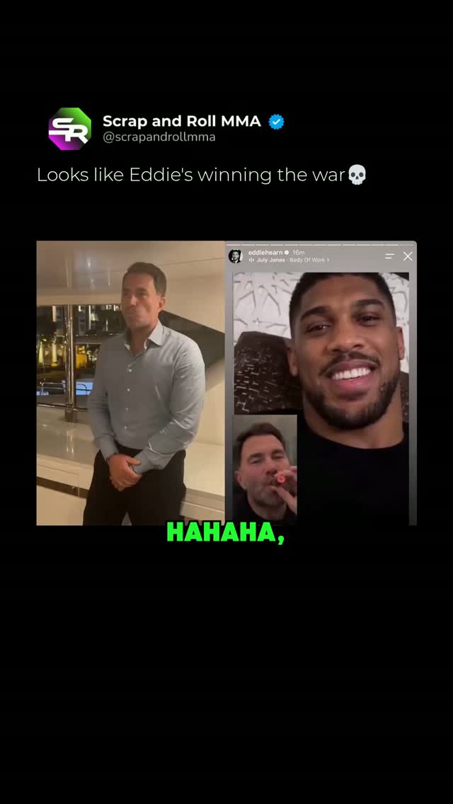 Eddie Hearn's witty comeback agains...