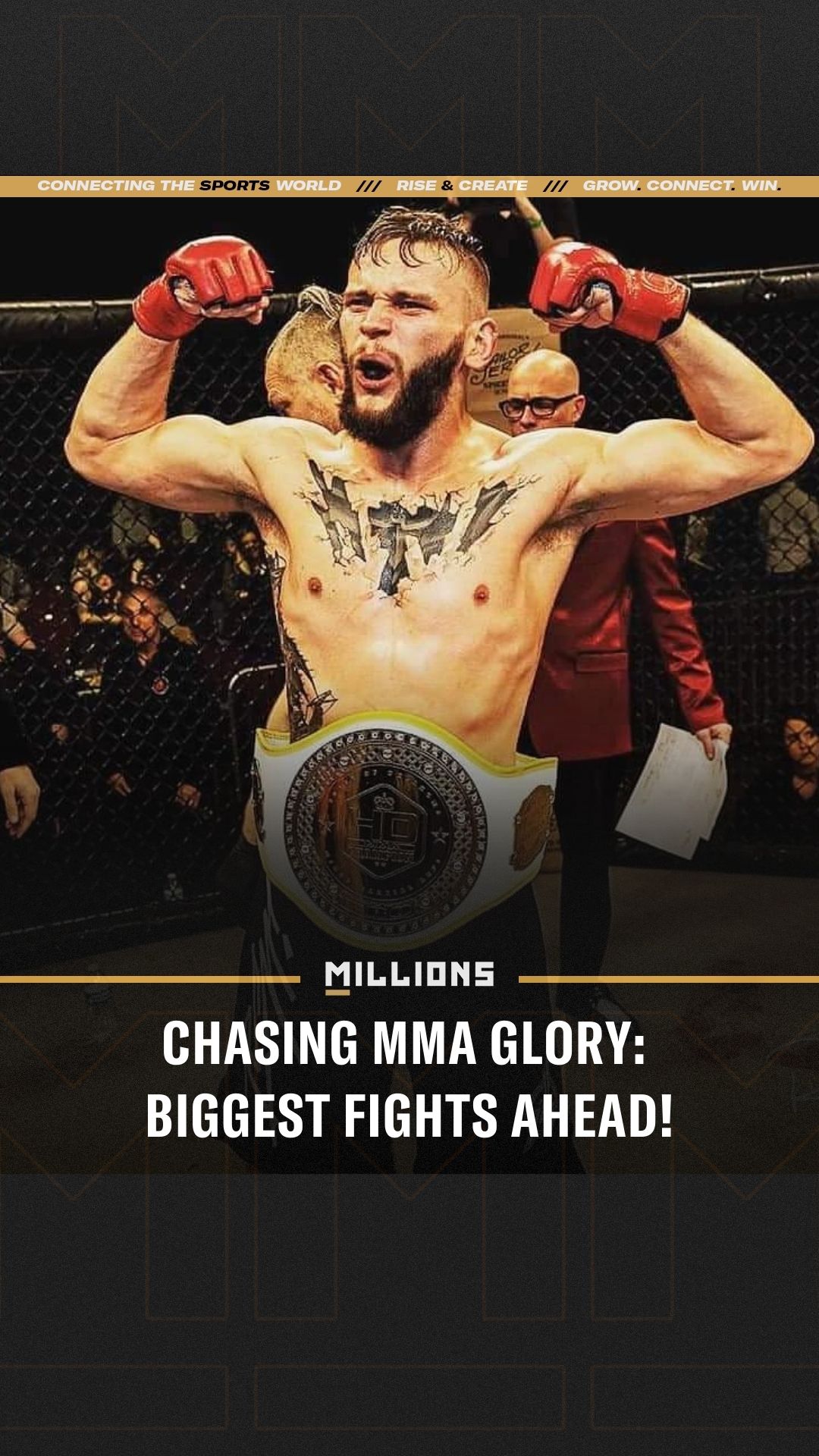 Aaron McKenzie: Chasing MMA Glory: ... on MILLIONS Aaron McKenzie: Chasing MMA Glory: ...