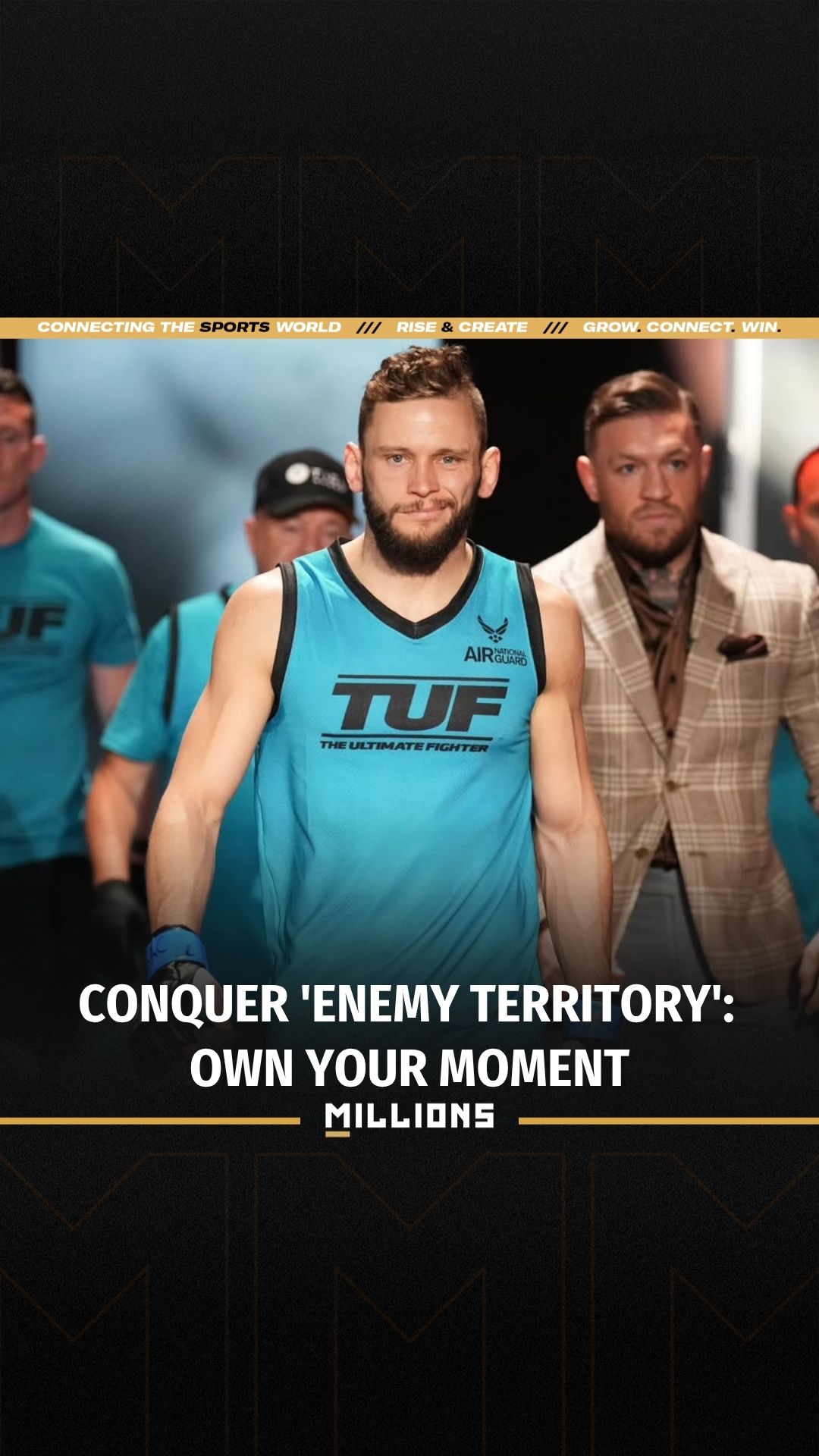 Aaron McKenzie: Conquer 'Enemy Terr... on MILLIONS Aaron McKenzie: Conquer 'Enemy Terr...