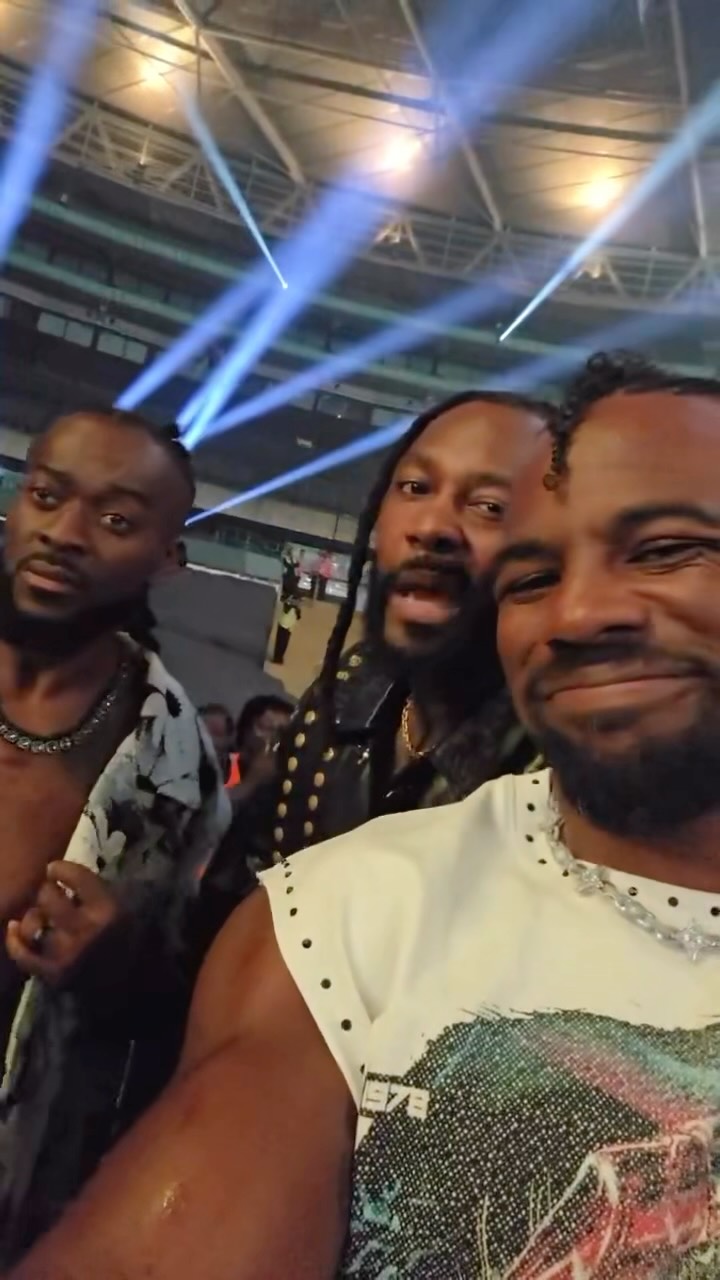 Swerve Strickland and The New Day t...