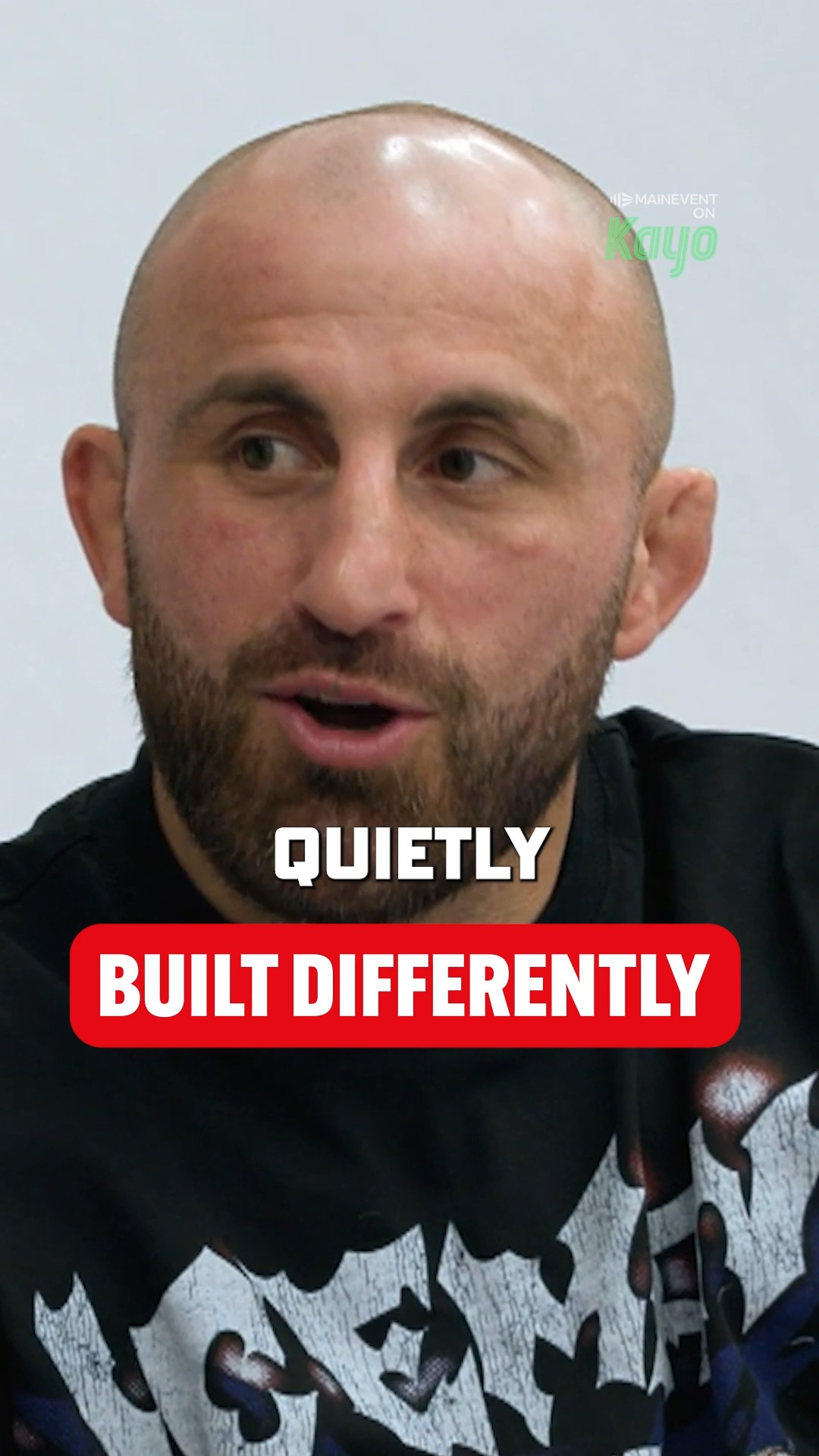 Volkanovski: "Built differently"